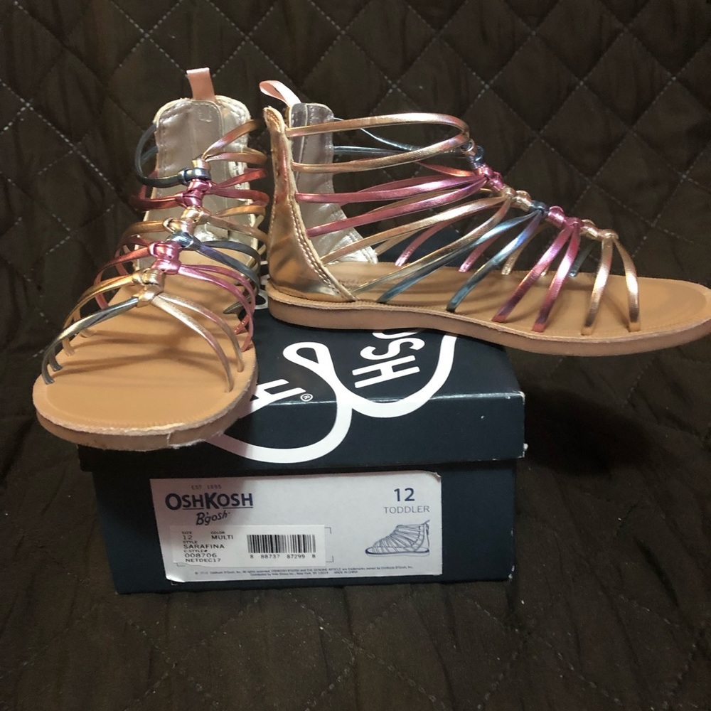 Toddler Sandals 🌸 for girl ❤️🧡💛💚💙💜